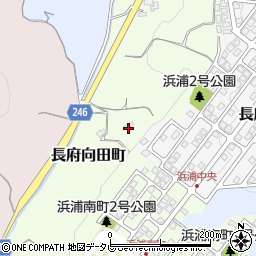 山口県下関市長府向田町2-8周辺の地図