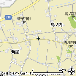 徳島県小松島市坂野町島ノ内42周辺の地図