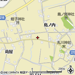 徳島県小松島市坂野町島ノ内39周辺の地図