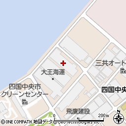 協和紙工本社工場周辺の地図