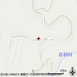 徳島県名東郡佐那河内村上遠野周辺の地図