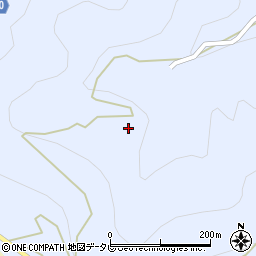 徳島県三好市井川町井内西1127周辺の地図