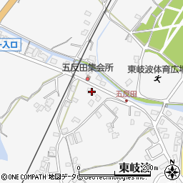 山口県宇部市東岐波783-1周辺の地図