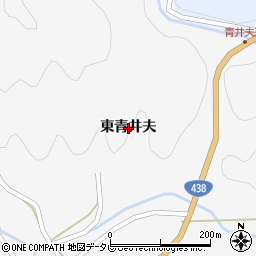 徳島県名西郡神山町神領東青井夫周辺の地図