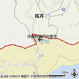 休暇村瀬戸内東予周辺の地図