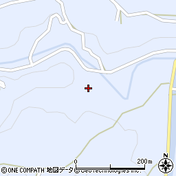 徳島県名東郡佐那河内村下黒石周辺の地図