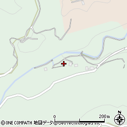 愛媛県四国中央市金田町半田238-1周辺の地図