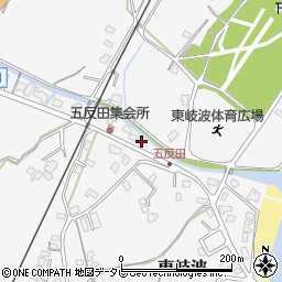山口県宇部市東岐波787-1周辺の地図