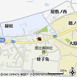 有限会社中川石油　本店周辺の地図