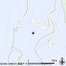 徳島県三好市井川町井内西127周辺の地図