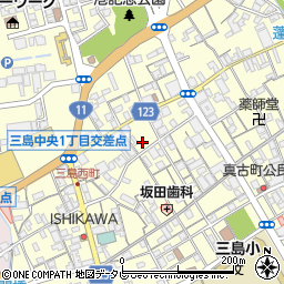 井川米穀店周辺の地図