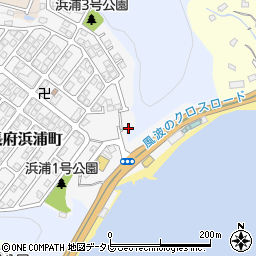山口県下関市長府浜浦町4周辺の地図