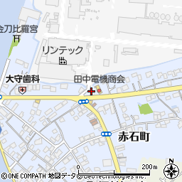 福井提灯店周辺の地図