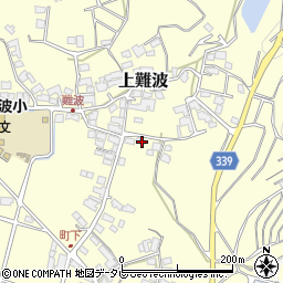 愛媛県松山市上難波731-1周辺の地図