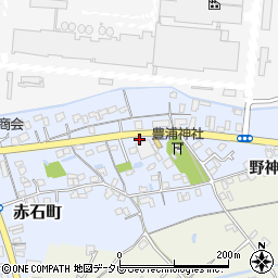 徳島県小松島市赤石町野神北周辺の地図