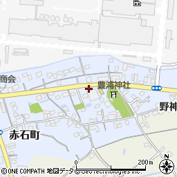 徳島県小松島市赤石町（野神北）周辺の地図