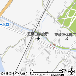五反田集会所周辺の地図