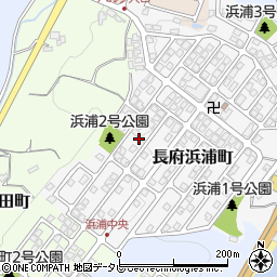 山口県下関市長府浜浦町12周辺の地図