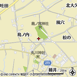 徳島県小松島市坂野町島ノ内149周辺の地図