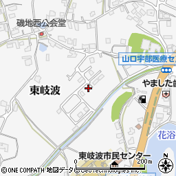 山口県宇部市東岐波3819-8周辺の地図