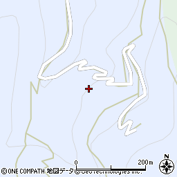 徳島県三好市井川町井内西92周辺の地図