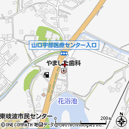 山口県宇部市東岐波3805周辺の地図