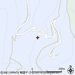 徳島県三好市井川町井内西91周辺の地図