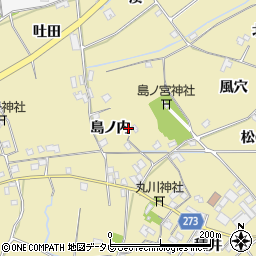 徳島県小松島市坂野町島ノ内33周辺の地図