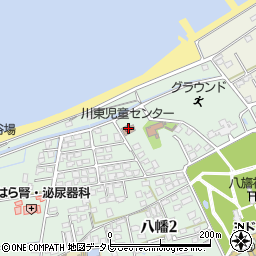 川東児童センター周辺の地図