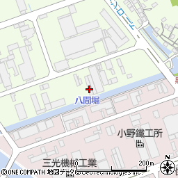 株式会社桧鉄工所　黒島工場周辺の地図