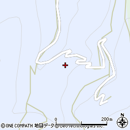 徳島県三好市井川町井内西94周辺の地図