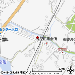 山口県宇部市東岐波3756-1周辺の地図