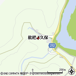 徳島県徳島市飯谷町枇杷ノ久保周辺の地図