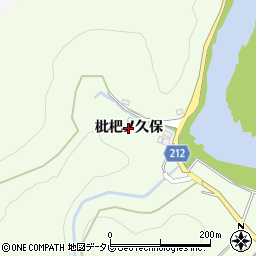 徳島県徳島市飯谷町（枇杷ノ久保）周辺の地図