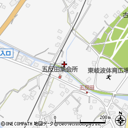 山口県宇部市東岐波805周辺の地図