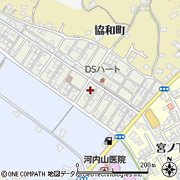 山口県光市和田町周辺の地図