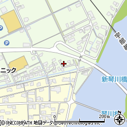 山口県宇部市中野開作325周辺の地図