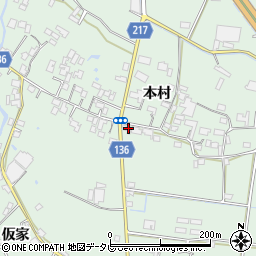 徳島県小松島市田野町本村周辺の地図