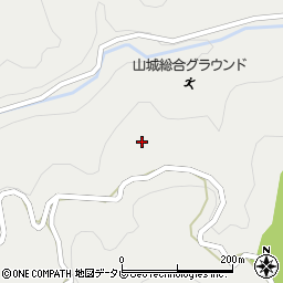 徳島県三好市山城町相川289周辺の地図