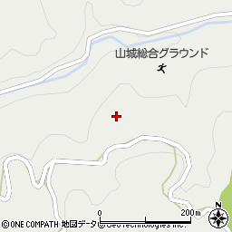 徳島県三好市山城町相川288周辺の地図