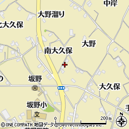 徳島県小松島市坂野町野神19周辺の地図