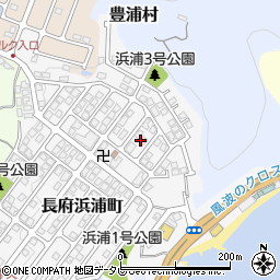 山口県下関市長府浜浦町18周辺の地図