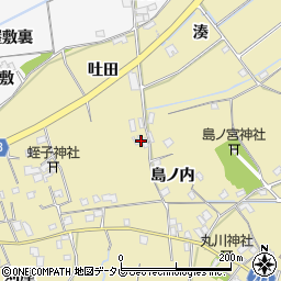 徳島県小松島市坂野町島ノ内3周辺の地図