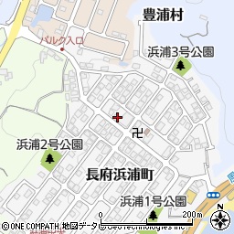 山口県下関市長府浜浦町14周辺の地図