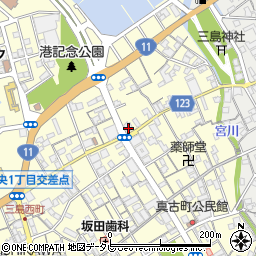 広島銀行三島支店 ＡＴＭ周辺の地図