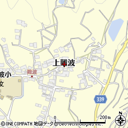 愛媛県松山市上難波周辺の地図
