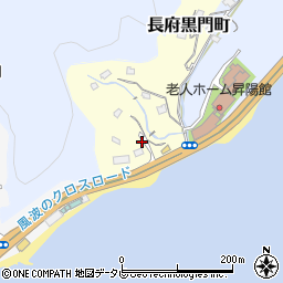 山口県下関市長府黒門町4周辺の地図