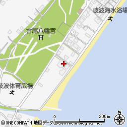 山口県宇部市東岐波1464周辺の地図