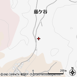 山口県下関市藤ケ谷周辺の地図