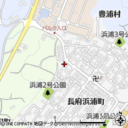 山口県下関市長府浜浦町7周辺の地図